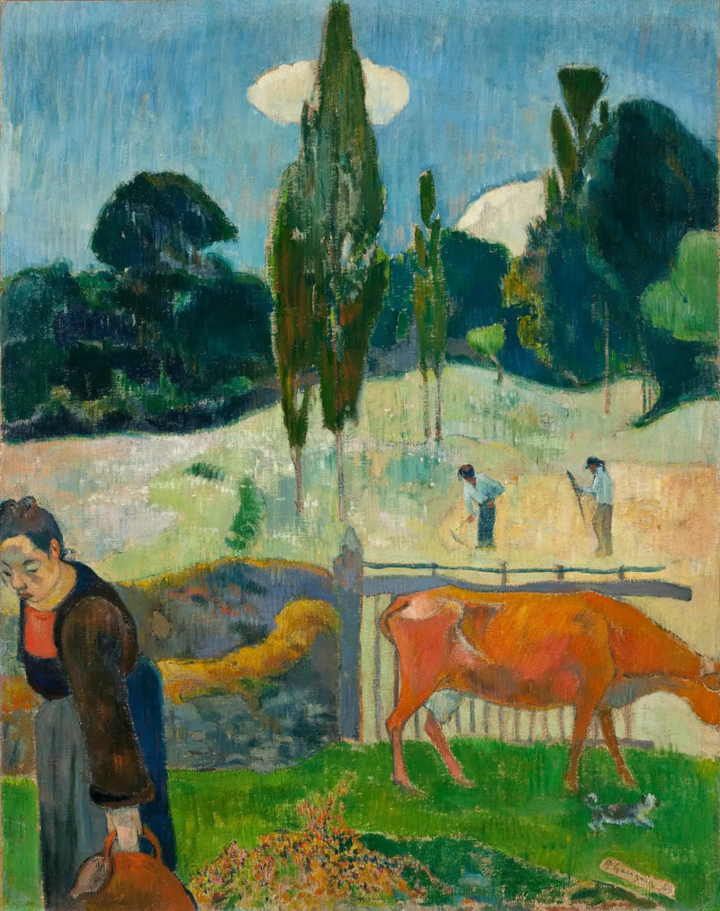 De Rode Koe - Paul Gauguin