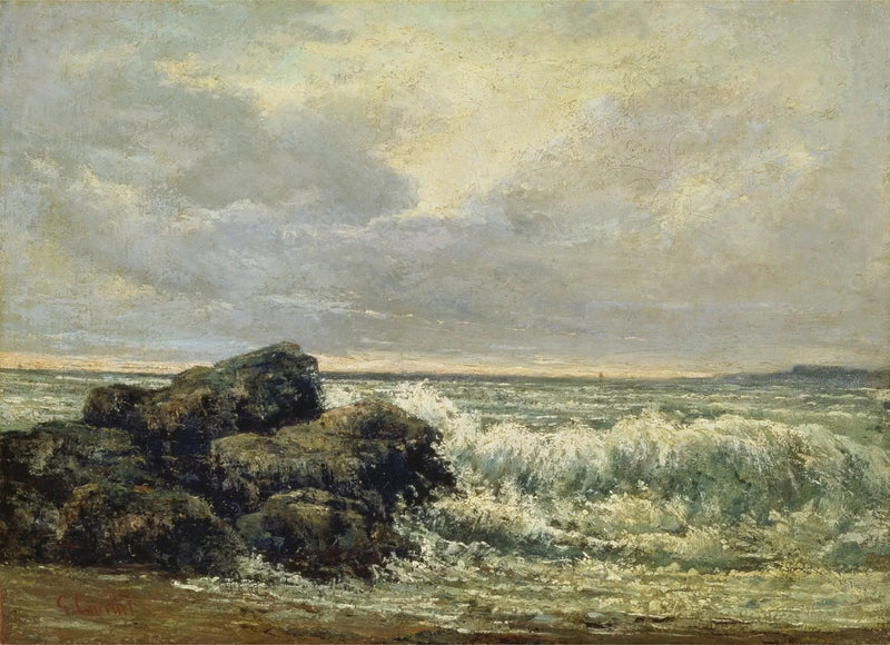 De golf - Gustave Courbet