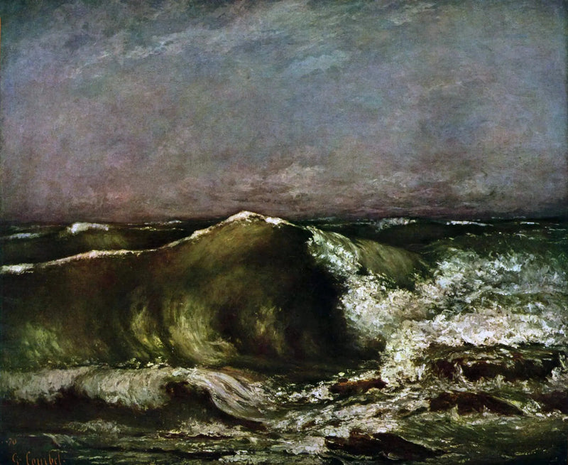 De golf - Gustave Courbet