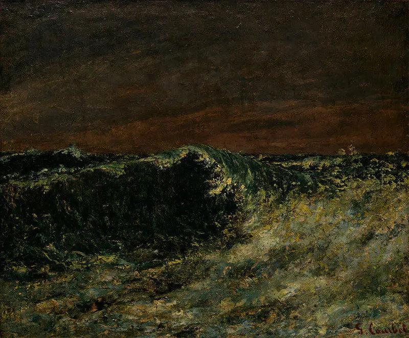 De Golf - Gustave Courbet