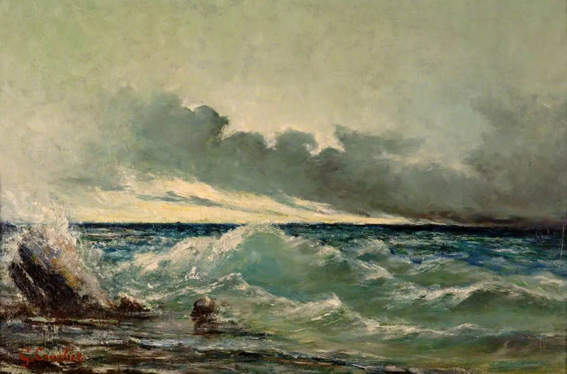 De golf - Gustave Courbet