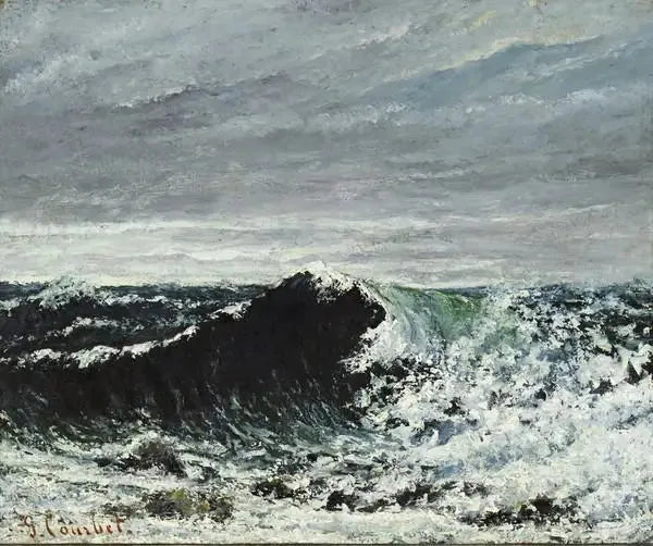 De golf - Gustave Courbet