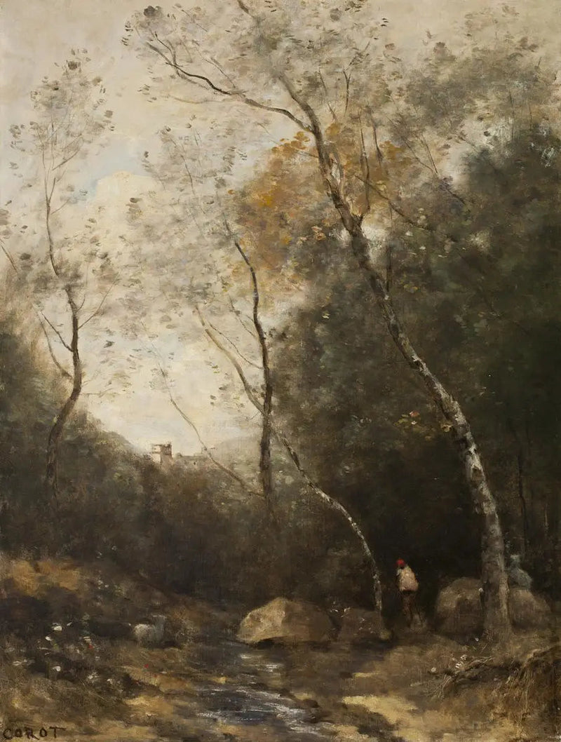 De Gelukkige Vallei - Jean-Baptiste Camille Corot