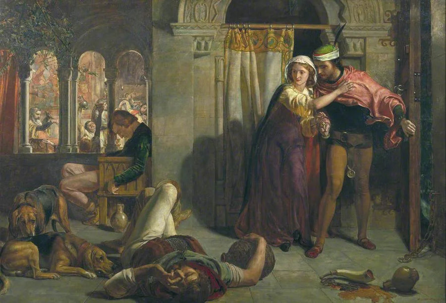 De avond voor Sint-Agnetha - William Holman Hunt