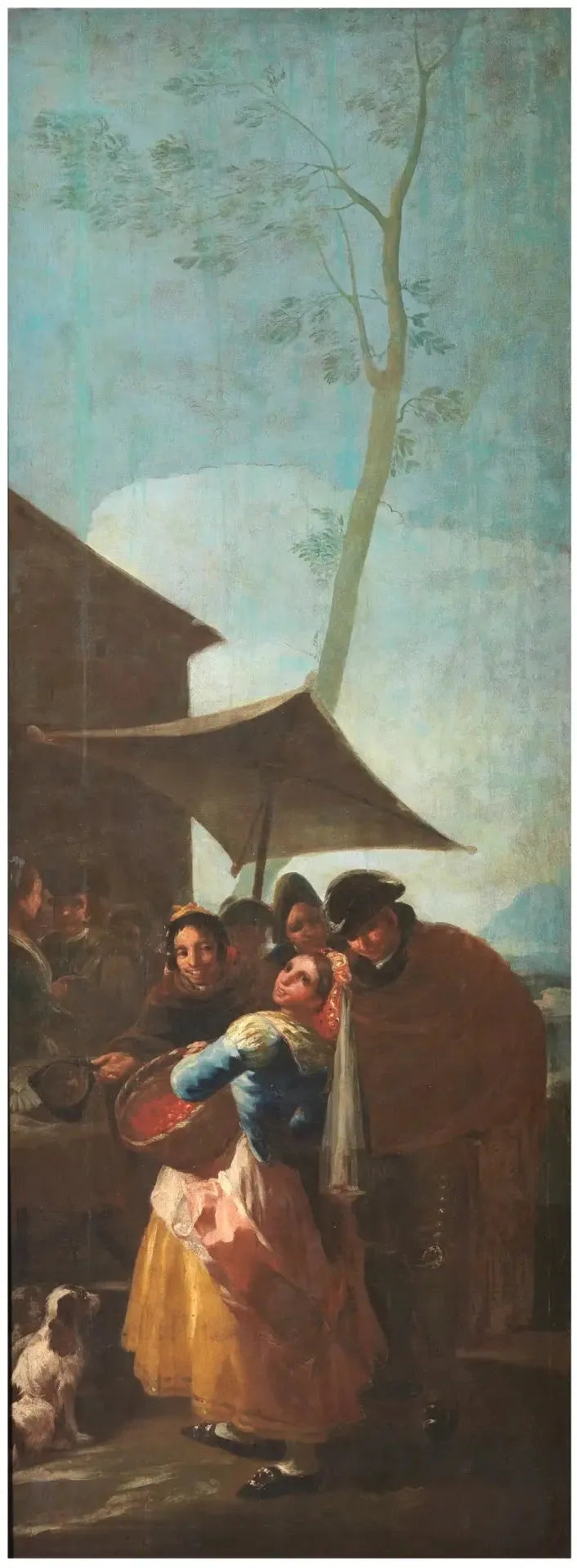 De Verkoopster van cenelle - Francisco de Goya