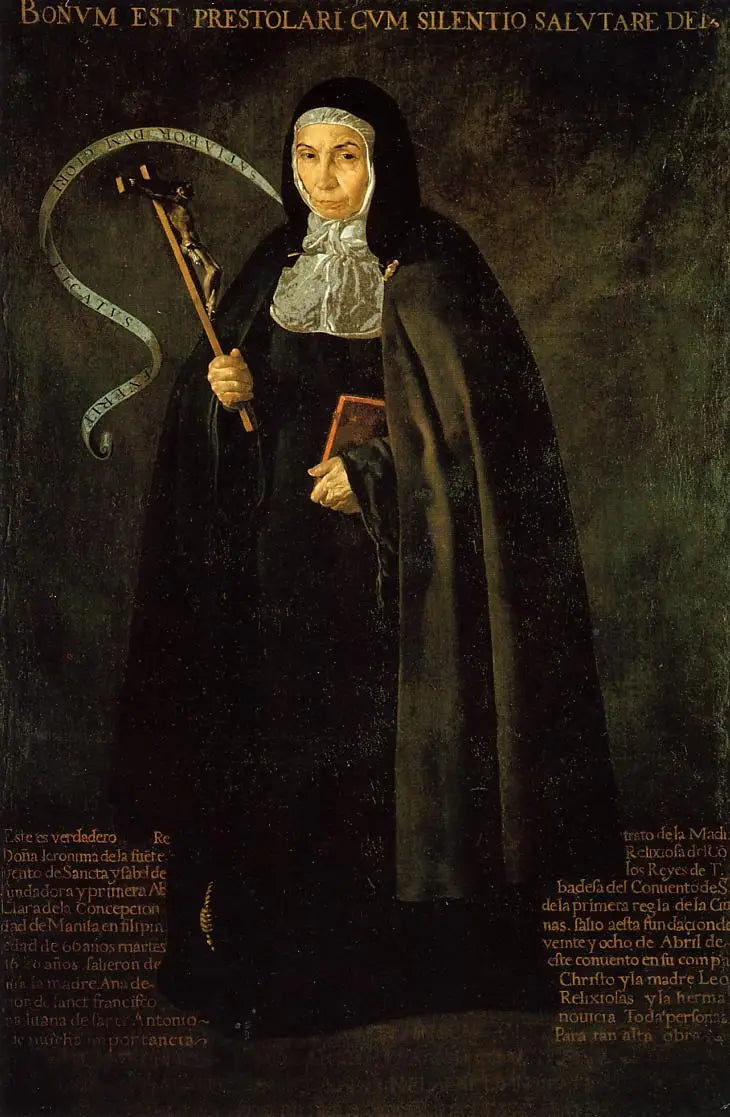 De Eerbiedwaardige Moeder Jerónima de la Fuente - Diego Velázquez