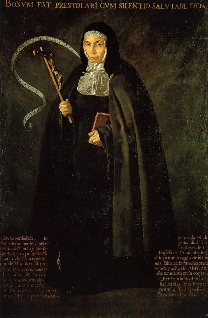 De Eerbiedwaardige Moeder Jerónima de la Fuente - Diego Velázquez