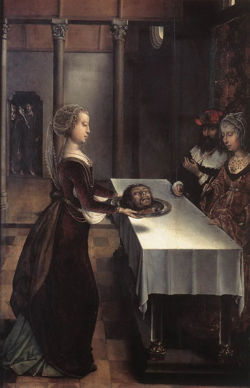 De wraak van Herodias - Juan de Flandes