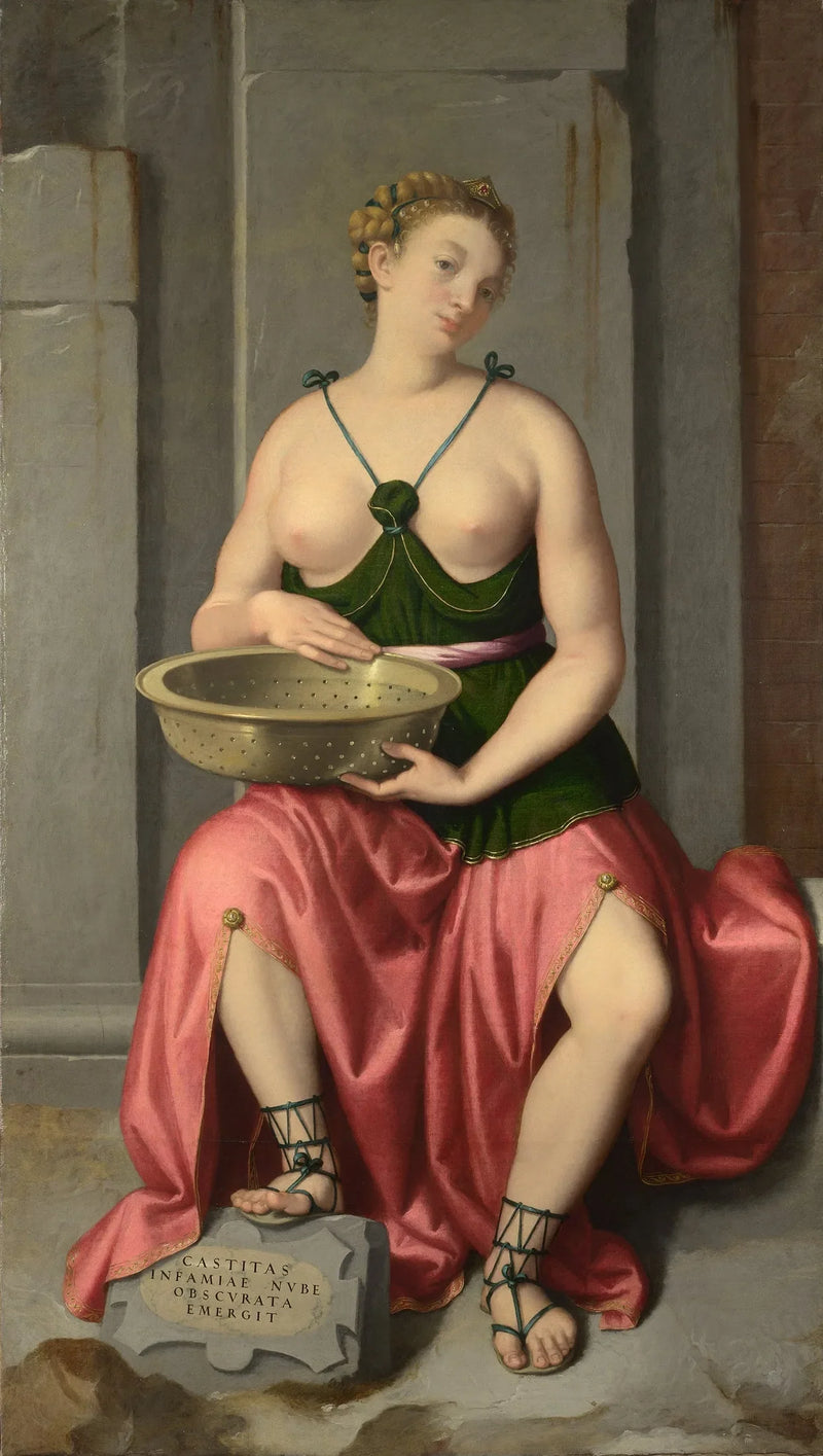 De vestale Tuccia - Giovanni Battista Moroni