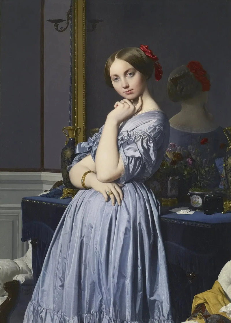 De Vicomtesse d'Haussonville - Jean-Auguste-Dominique Ingres