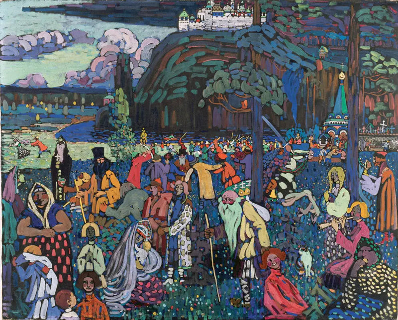 Het Kleurrijke Leven - Vassily Kandinsky