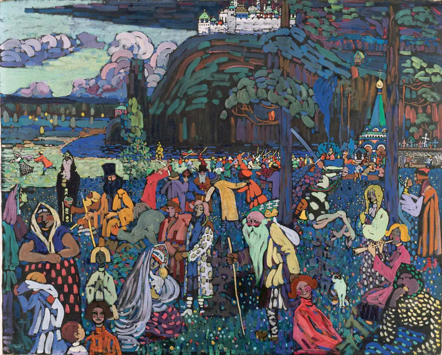 Het Kleurrijke Leven - Vassily Kandinsky