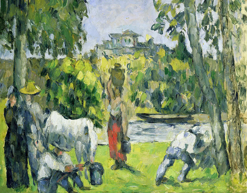 Het leven op het veld - Paul Cézanne