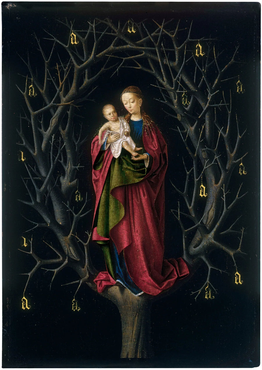 De Maagd met de Droge Boom - Petrus Christus