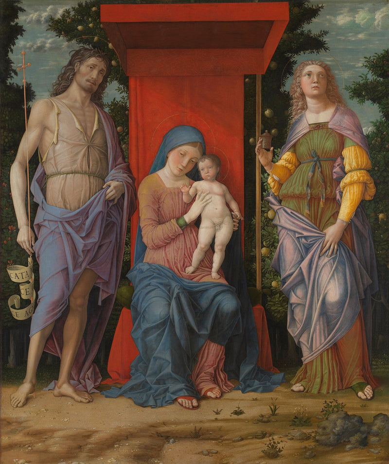 De Maagd met Kind - Andrea Mantegna