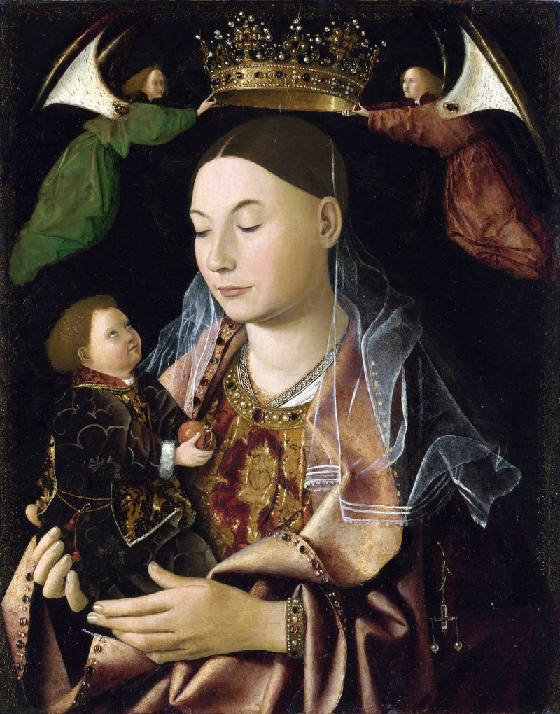 De Maagd met Kind - Antonello van Messina