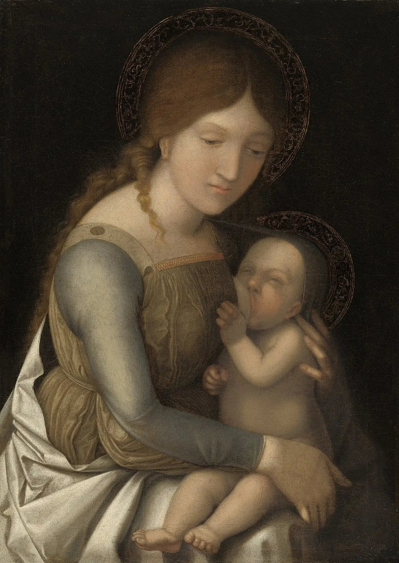 De Maagd met Kind - Antonio da Correggio