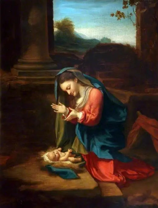De Maagd met Kind - Antonio da Correggio