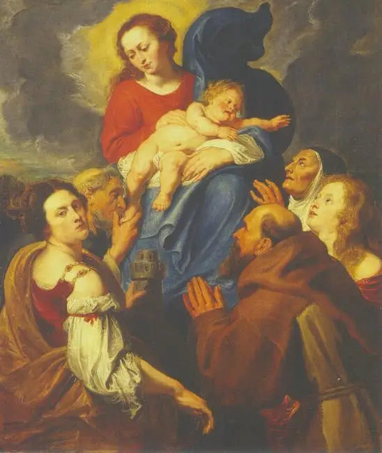 De Maagd met Kind en Vijf Heiligen - Antoine van Dyck

Source:
La Vierge à l'Enfant avec cinq saints - Antoine van Dyck
