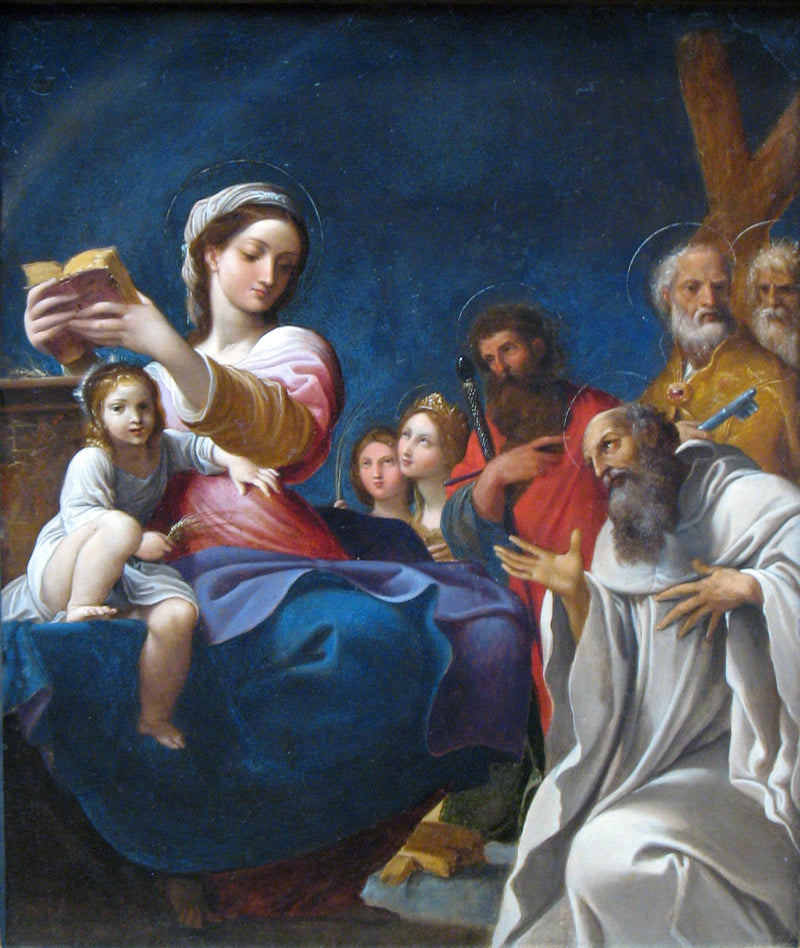 De Maagd met Kind en heiligen - Ludovico Carracci