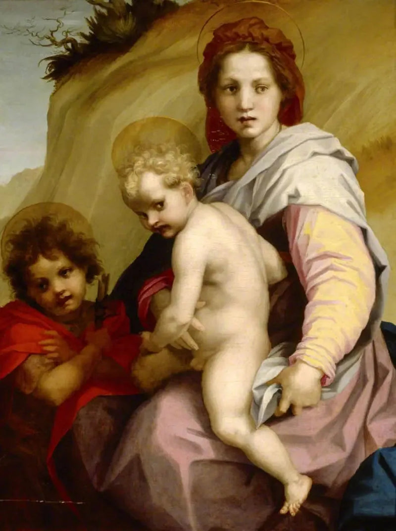De Maagd met het Kind met de kleine Johannes (De Madonna van de 