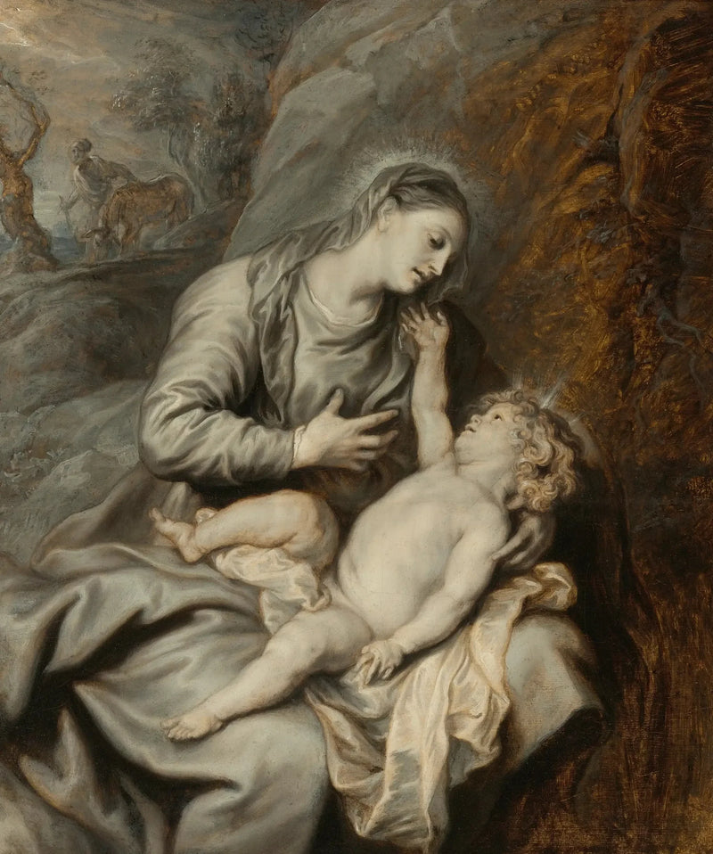 De Maagd met Kind met rust tijdens de vlucht naar Egypte - Antoine van Dyck

Source:
La Vierge à l'Enfant avec repos pendant la fuite en Égypte - Antoine van Dyck
