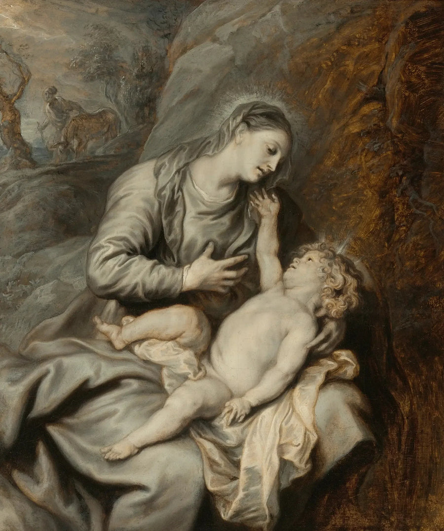 De Maagd met Kind met rust tijdens de vlucht naar Egypte - Antoine van Dyck

Source:
La Vierge à l'Enfant avec repos pendant la fuite en Égypte - Antoine van Dyck