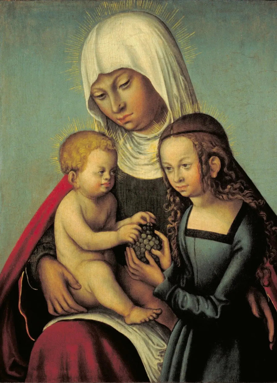 De Maagd met Kind met Sint-Anna - Lucas Cranach de Oude