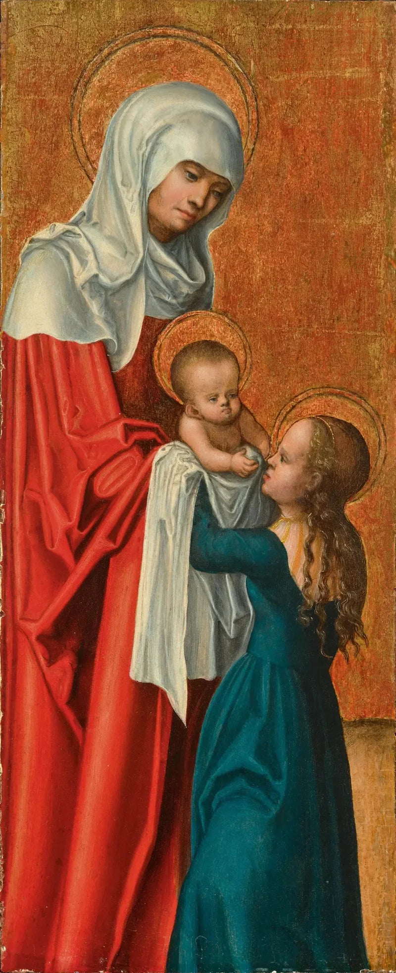 De Maagd met Kind met Sint Anna - Lucas Cranach de Oudere