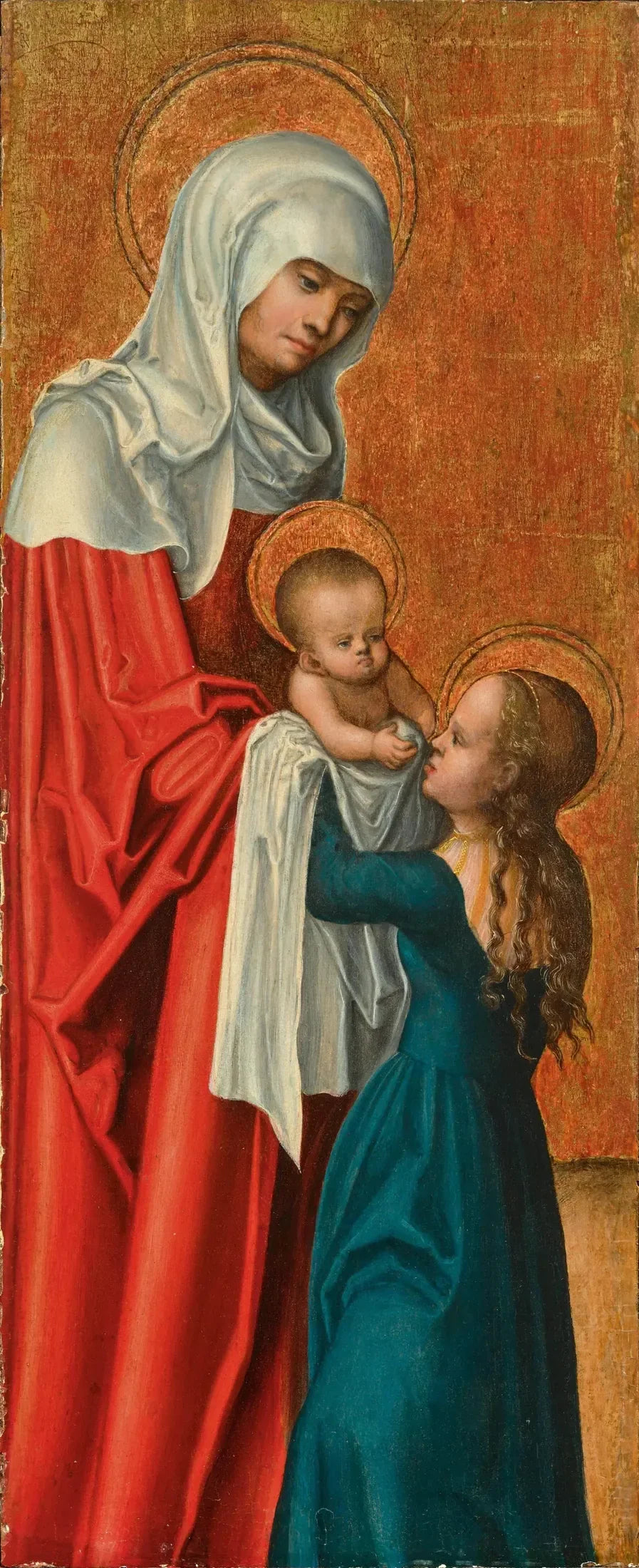 De Maagd met Kind met Sint Anna - Lucas Cranach de Oudere