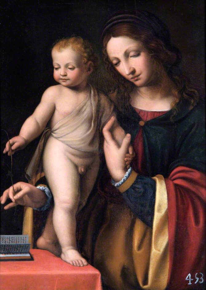 De Maagd met Kind - Bernardino Luini