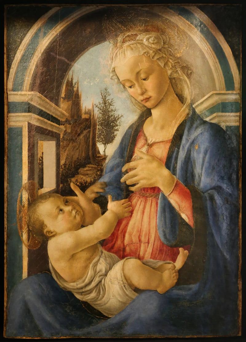 De Maagd met Kind - Filippino Lippi