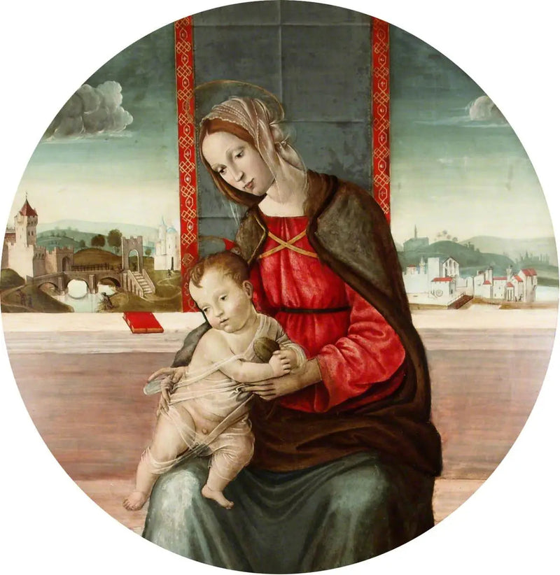 De Maagd met Kind - Filippino Lippi