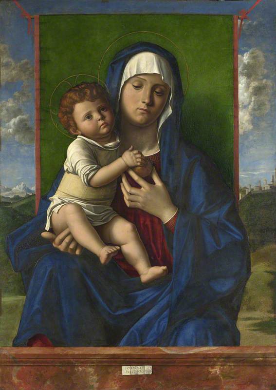 De Maagd met Kind - Giovanni Bellini
