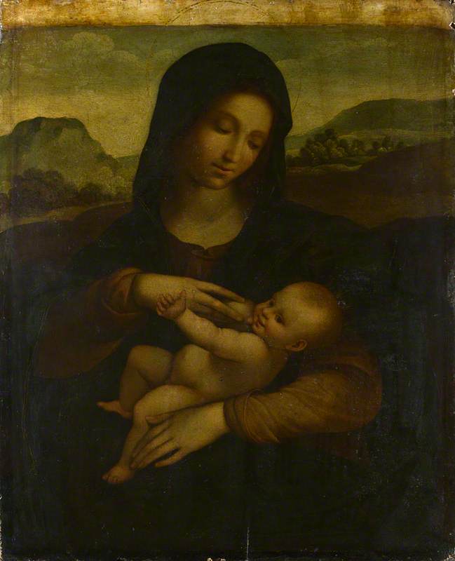 De Maagd met Kind - Il Sodoma (Giovanni Antonio Bazzi)