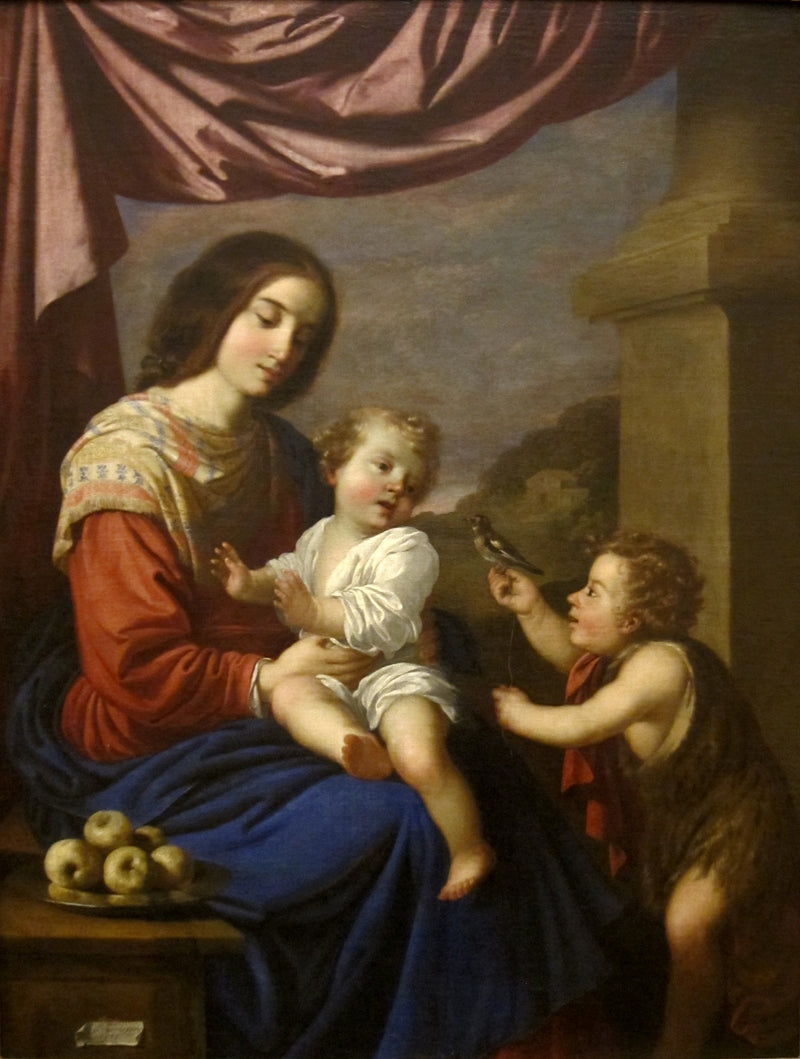 De Maagd met het Kind Jezus en het Kind Johannes - Francisco de Zurbarán