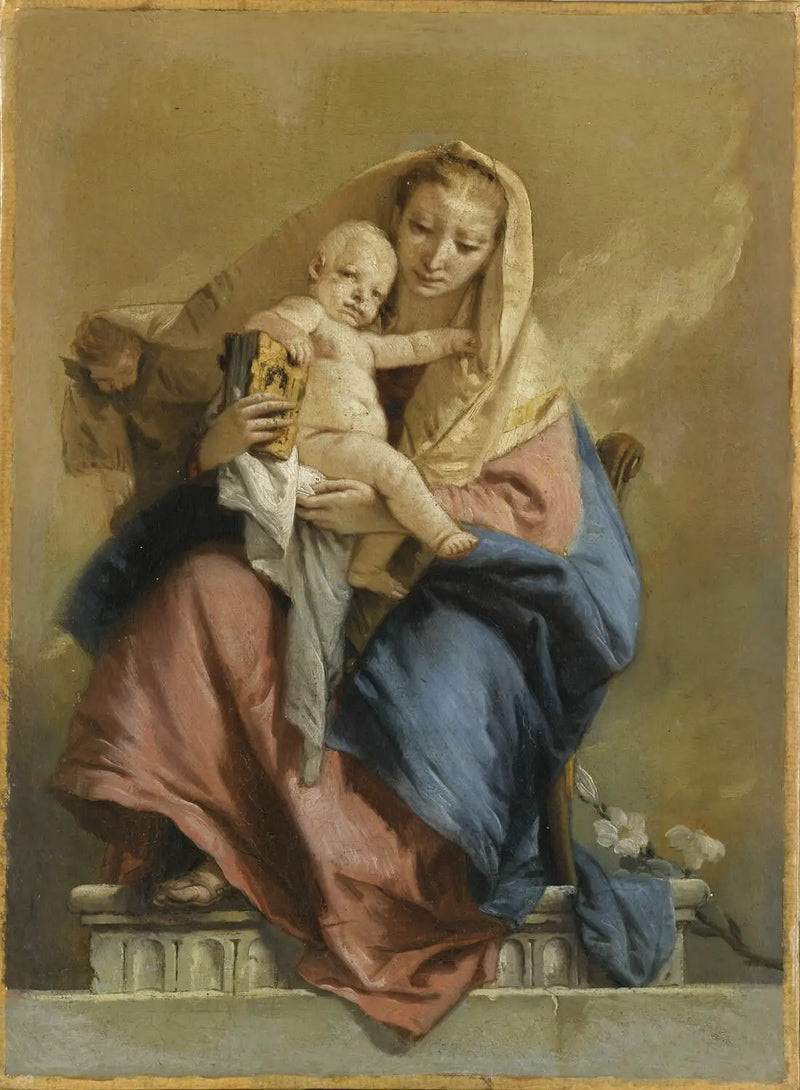 De Maagd met Kind - Giovanni Battista Tiepolo