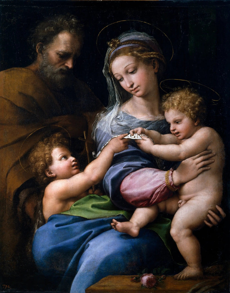 De Maagd met de Roos - Raphael Sanzio