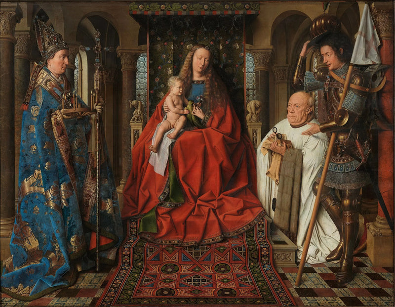 De Maagd met de Kanunnik Van der Paele - Jan van Eyck

Source:
La Vierge au chanoine Van der Paele - Jan van Eyck
