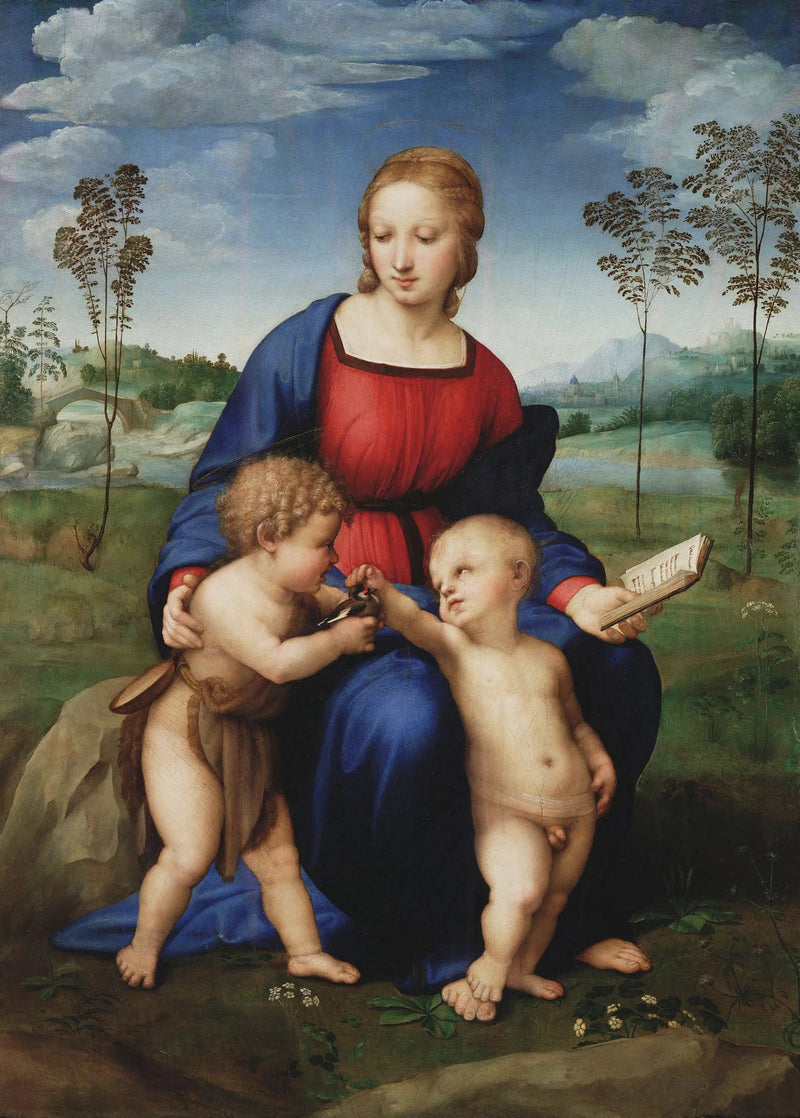 De Maagd met de Goldfinch - Raphael Sanzio