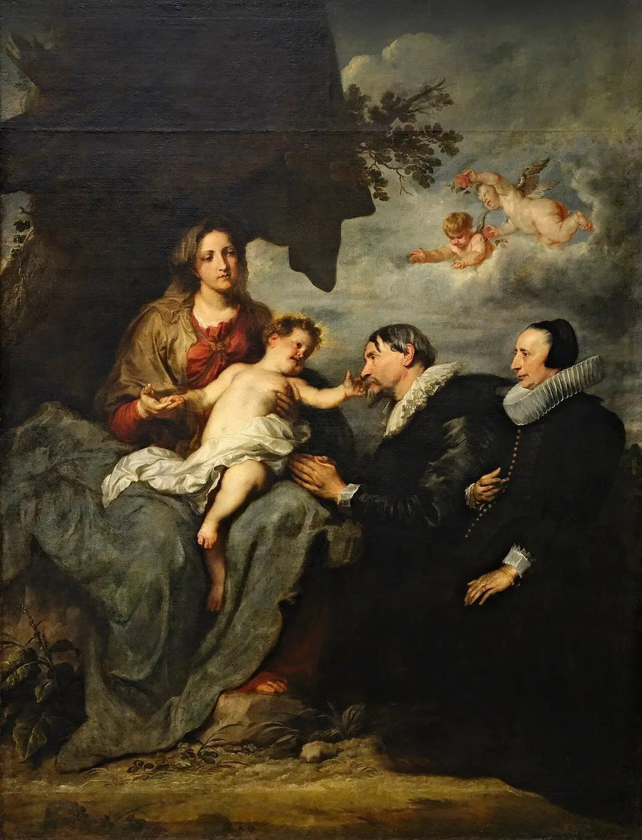 De Maagd met twee donateurs - Antoine van Dyck

Source:
La Vierge aux deux donateurs - Antoine van Dyck