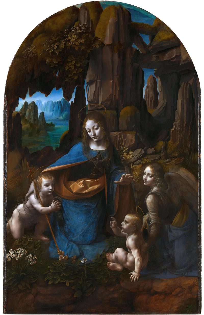 De Maagd op de Rotsen - Leonardo da Vinci