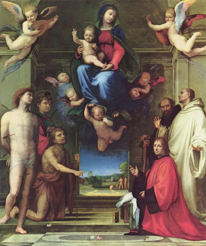 De Maagd met heiligen - Fra Bartolomeo