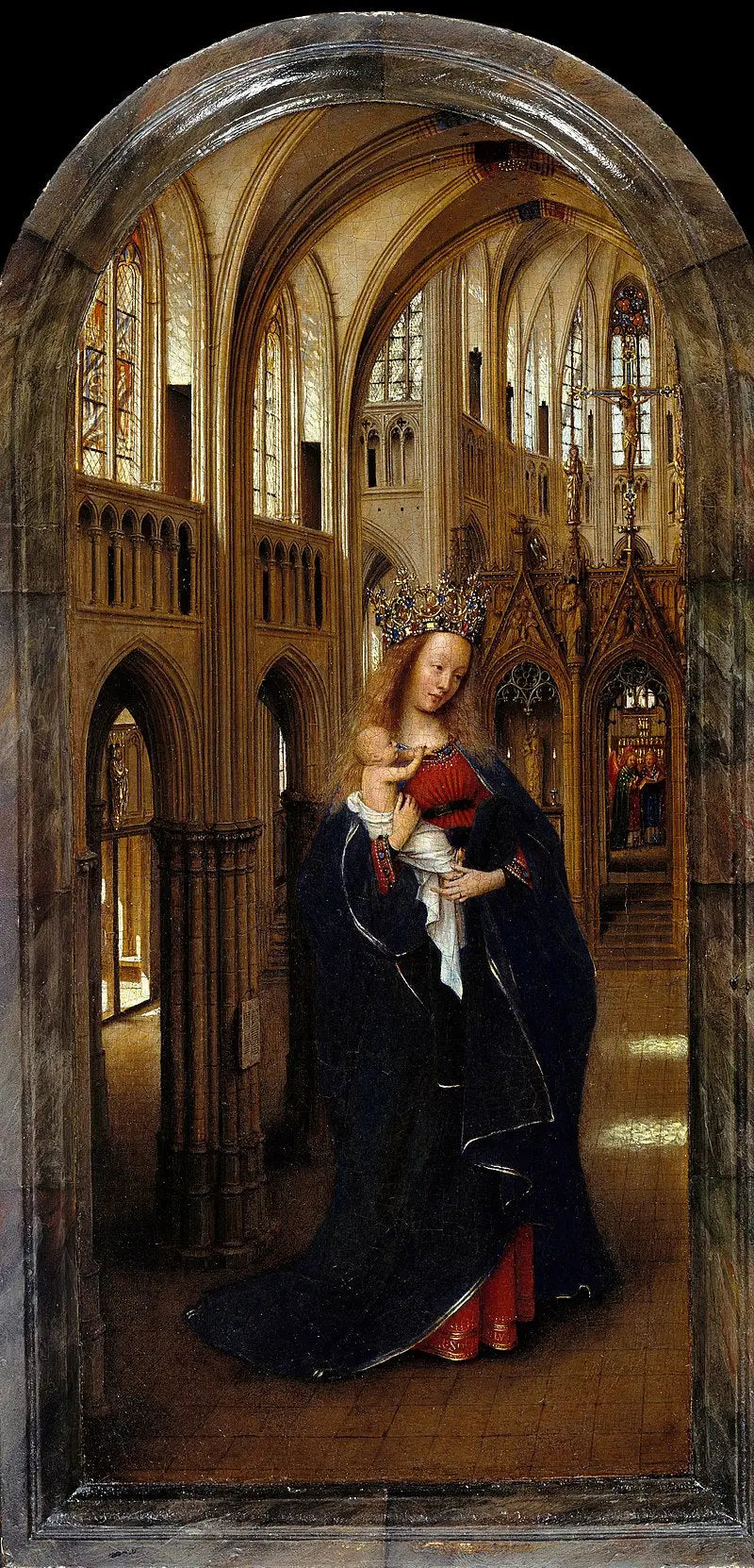 De Maagd in een kerk - Jan van Eyck

Source:
La Vierge dans une église - Jan van Eyck