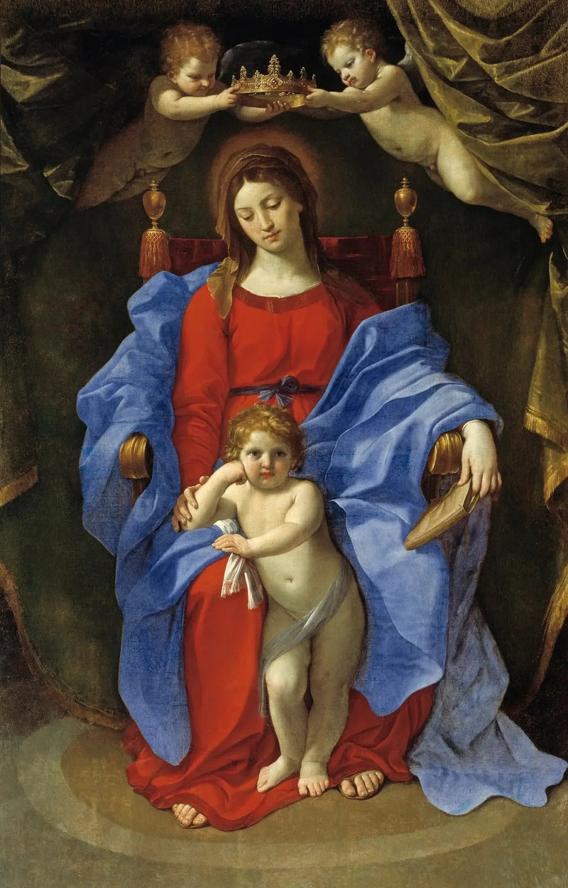De Maagd op de Stoel - Guido Reni