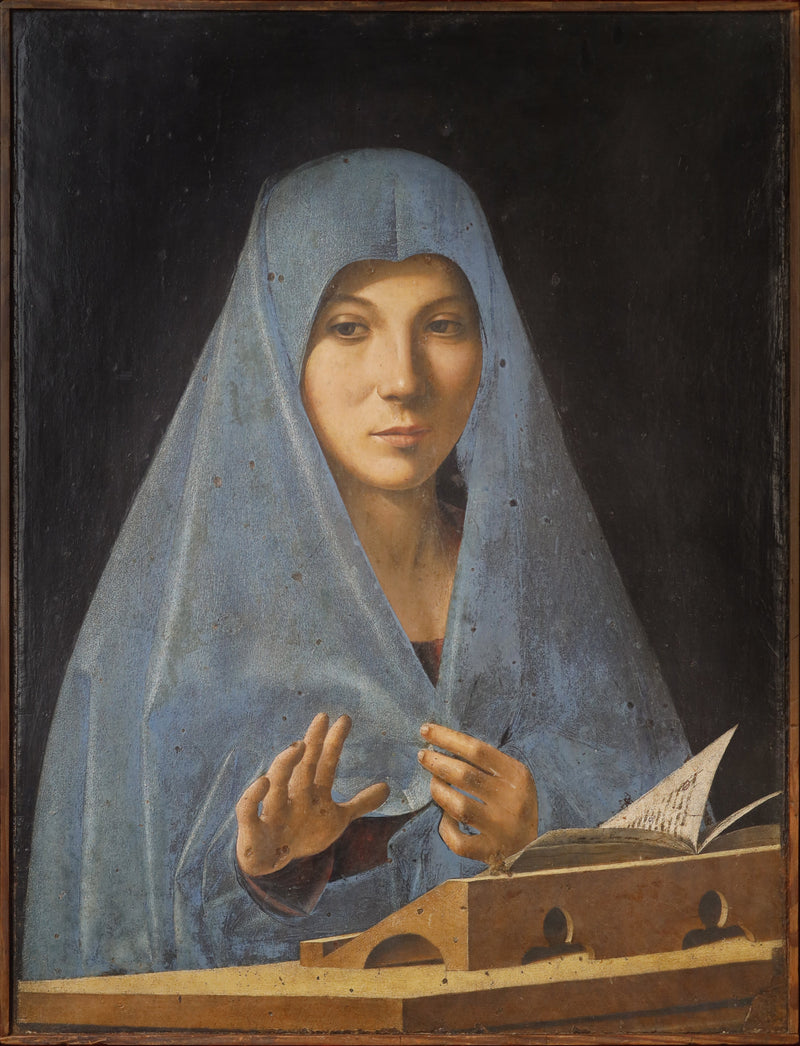 De Maagd van de Aankondiging - Antonello van Messina