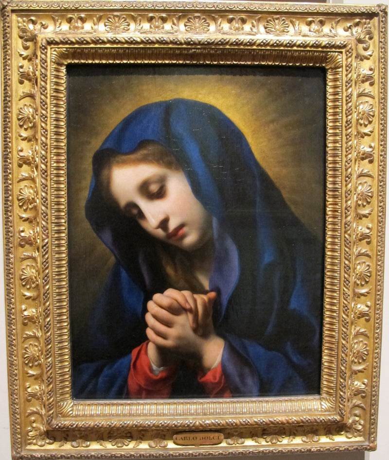 De Maagd van de Aankondiging - Carlo Dolci