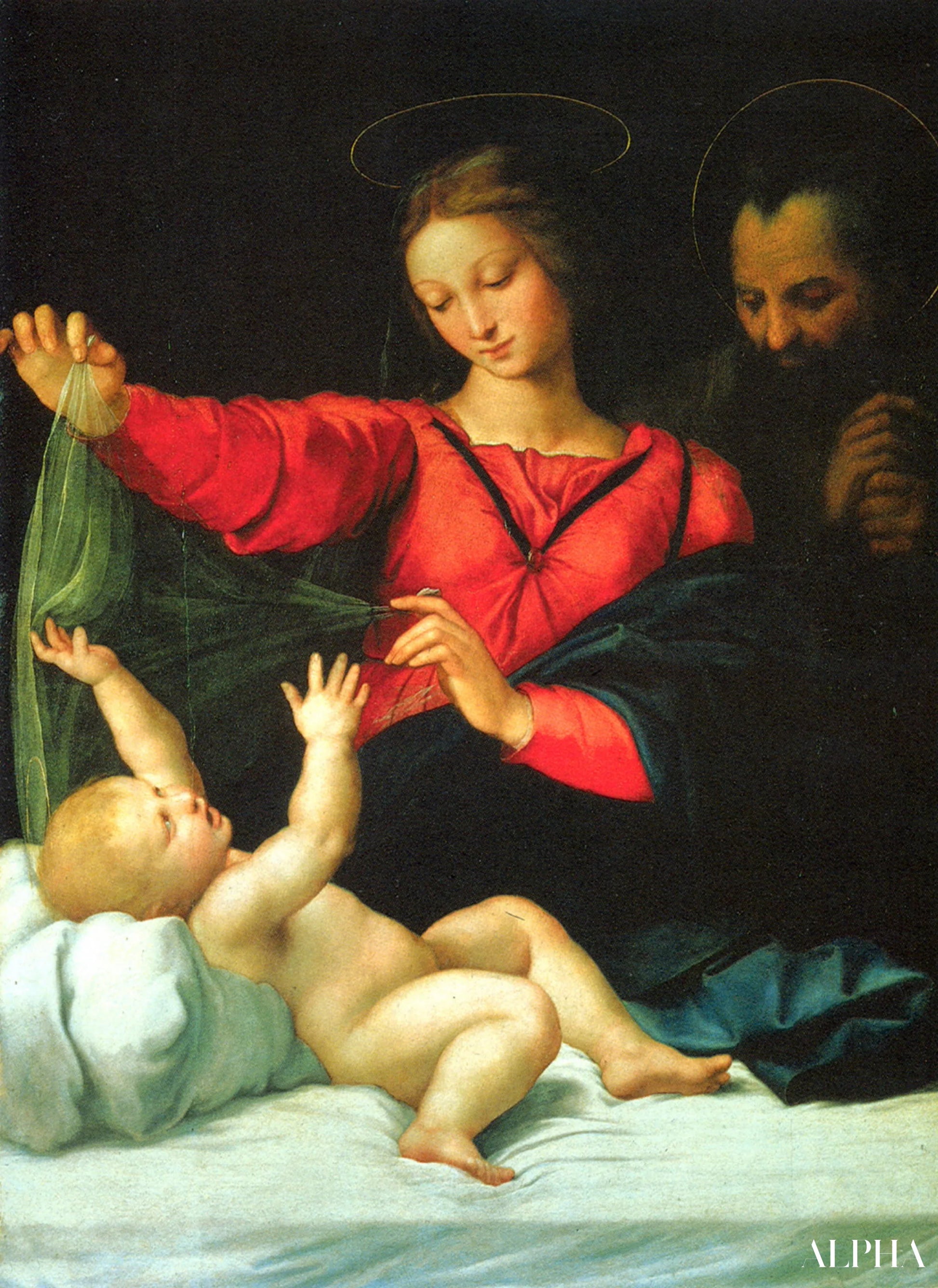De Maagd van Loreto - Raphael (schilder) - Reproducties van schilderijen en hoogwaardige schilderijen