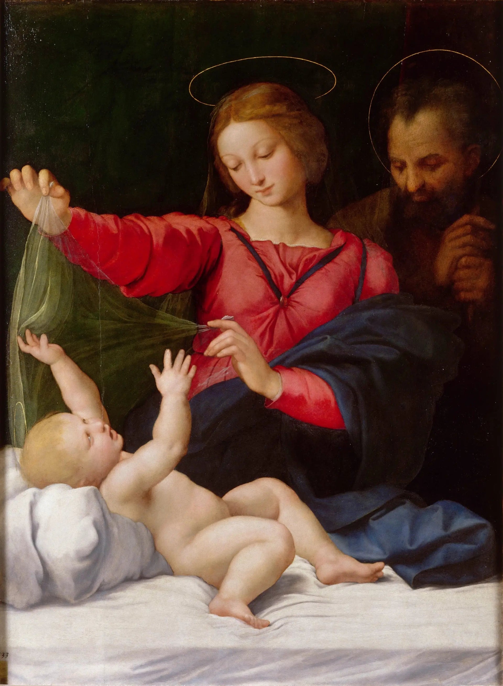 La Vierge de Lorette - Raphaël Sanzio image 1 reproduction artisanale de tableau