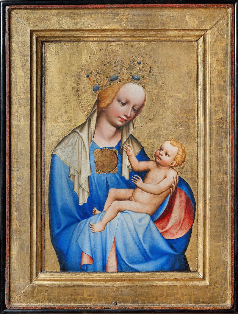 De Maagd van Roudnice - Meester van het Třeboň Altarpiece